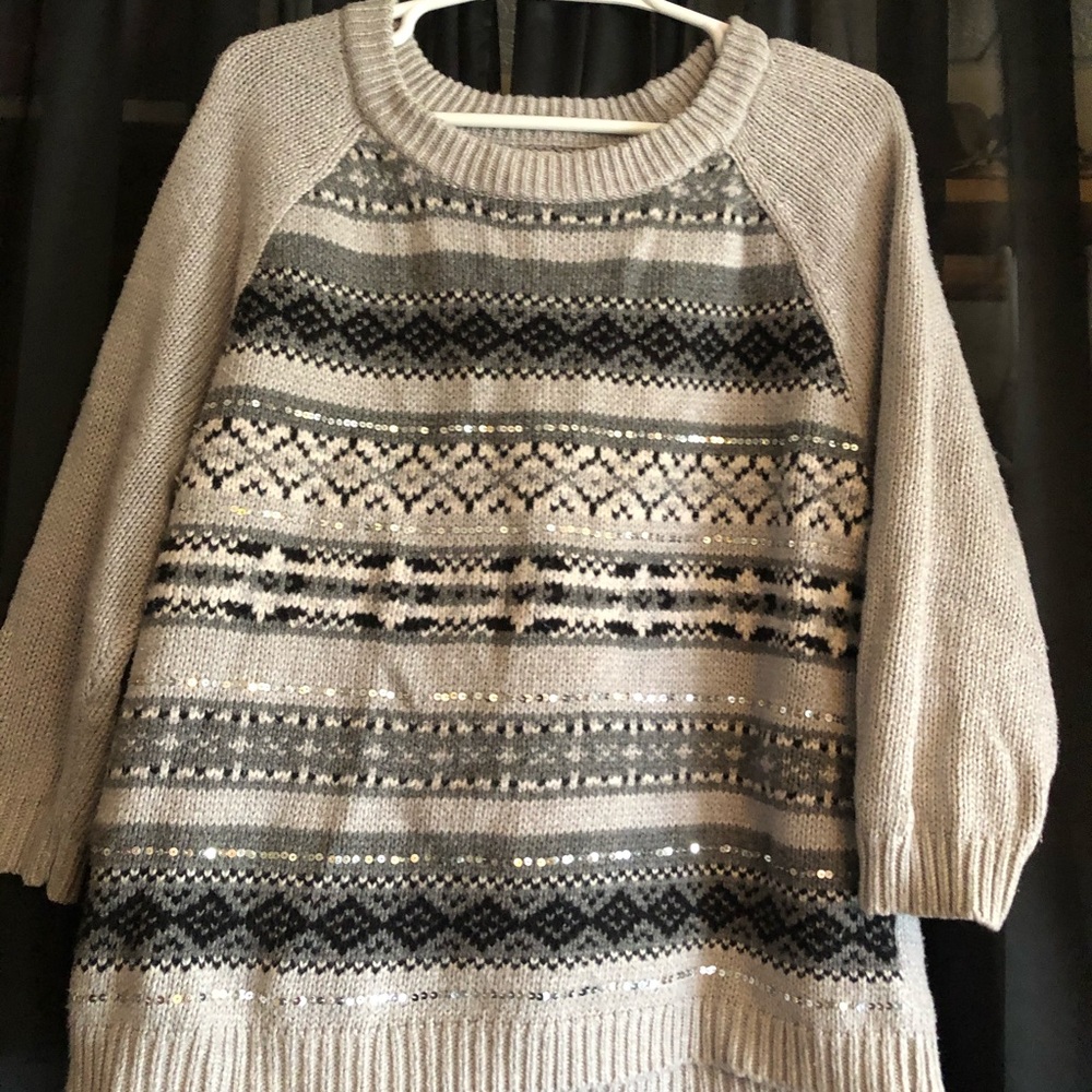Old Navy 3/4 length sweater